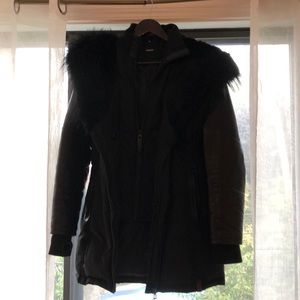 Authentic Rudsak Winter Coat with Black fur